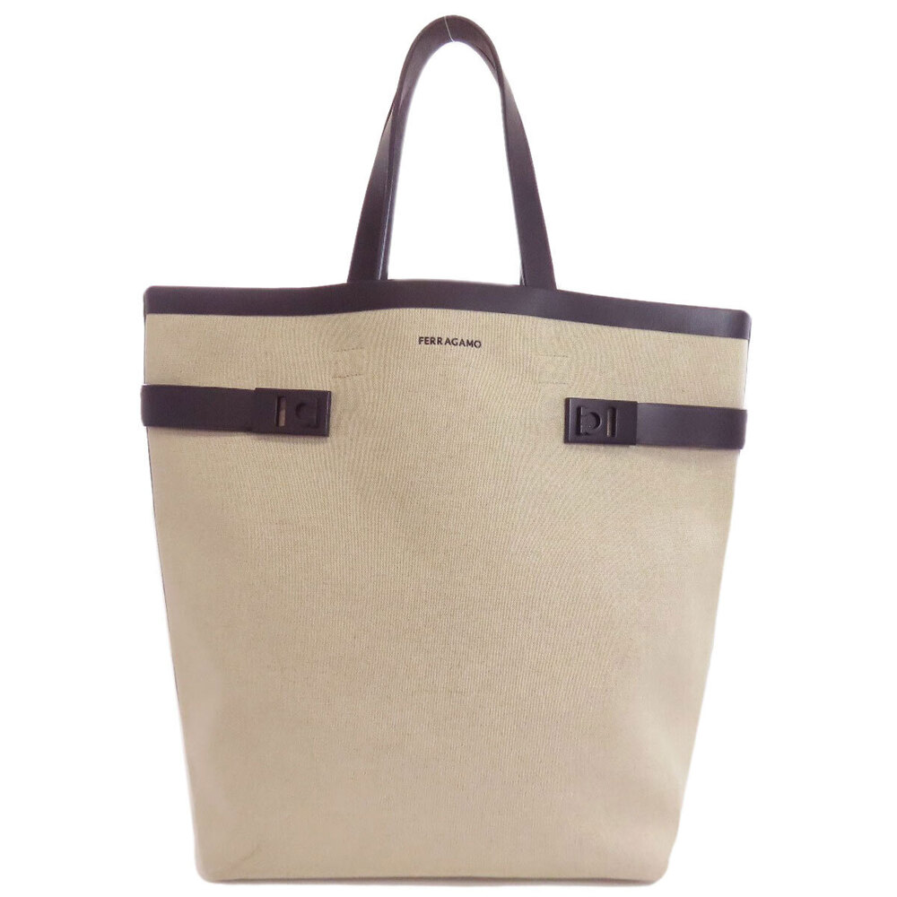 Salvatore Ferragamo Tote Bag Canvas - Picture 11 of 11